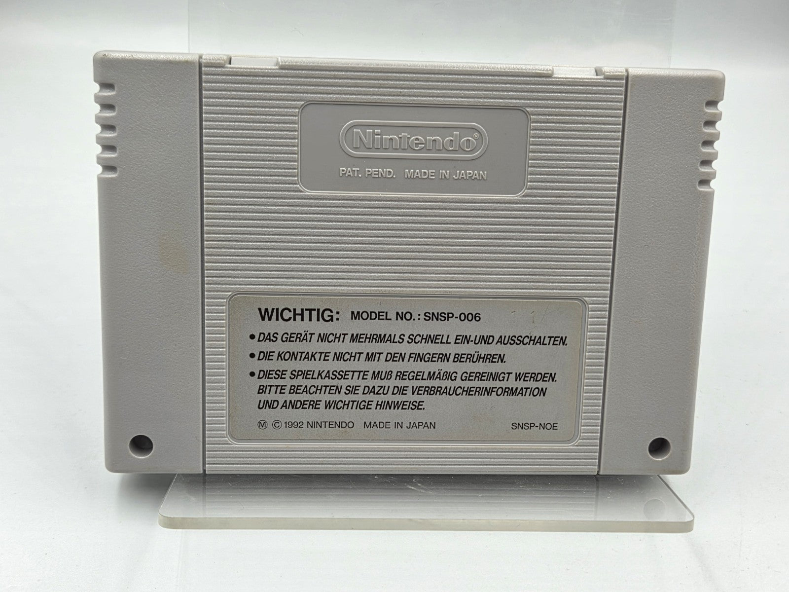 SNES Super Nintendo Super Double Dragon Modul NOE