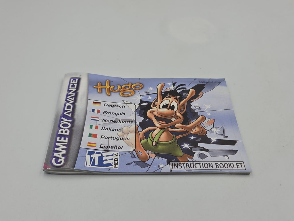 Nintendo Game Boy Advance Spiel Hugo Advance mit OVP und Anleitung EUR