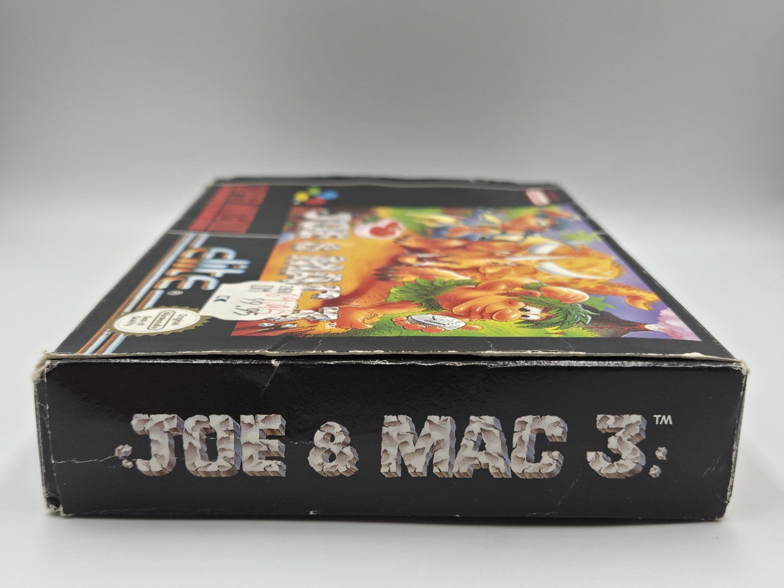 SNES Super Nintendo Spiel Joe & Mac 3 mit OVP und Anleitung EUR