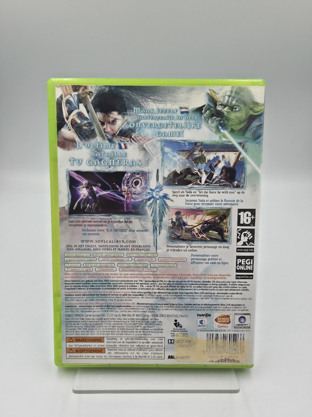 XBOX360 Spiel Soul Calibur IV mit OVP und Anleitung Multilingual