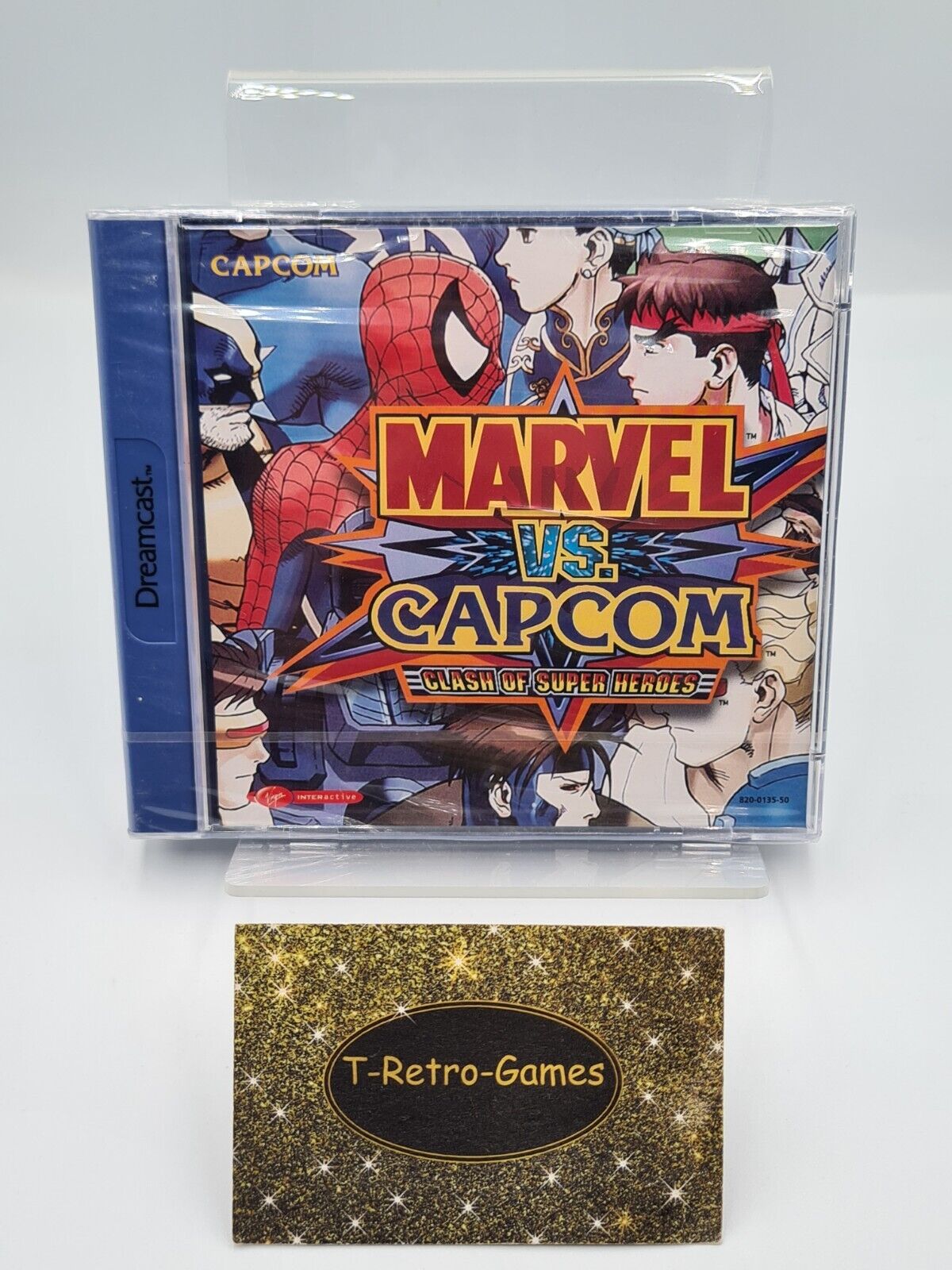 Sega Dreamcast Marvel vs. Capcom Clash of Super Heroes Sealed Neu New Unused - T-Retro-Games 
