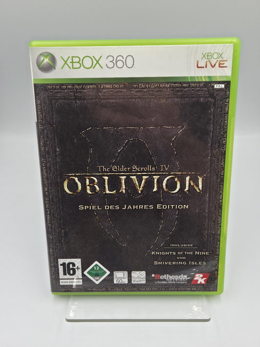XBOX360 Spiel The Elder Scrolls IV Oblivion mit OVP + Anleitung + Karte Deutsch