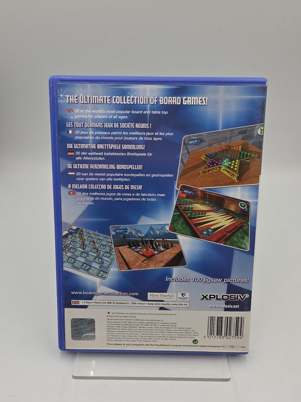 PS2 Playstation 2 Ultimate Board Game Collection mit OVP und Anleitung 