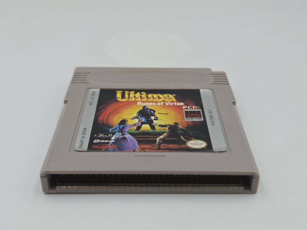 Nintendo Game Boy Classic Spiel Ultima Runes of Virtue Modul USA