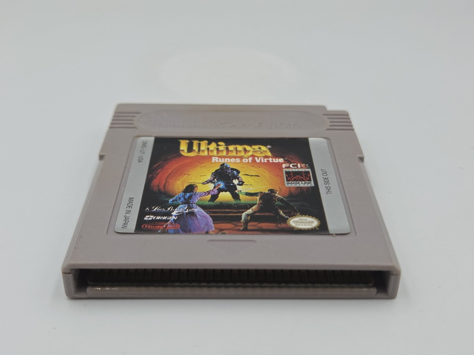 Nintendo Game Boy Classic Spiel Ultima Runes of Virtue Modul USA