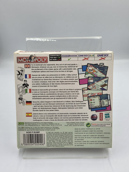 Nintendo Game Boy Advance Monopoly mit OVP und Anleitung EUR