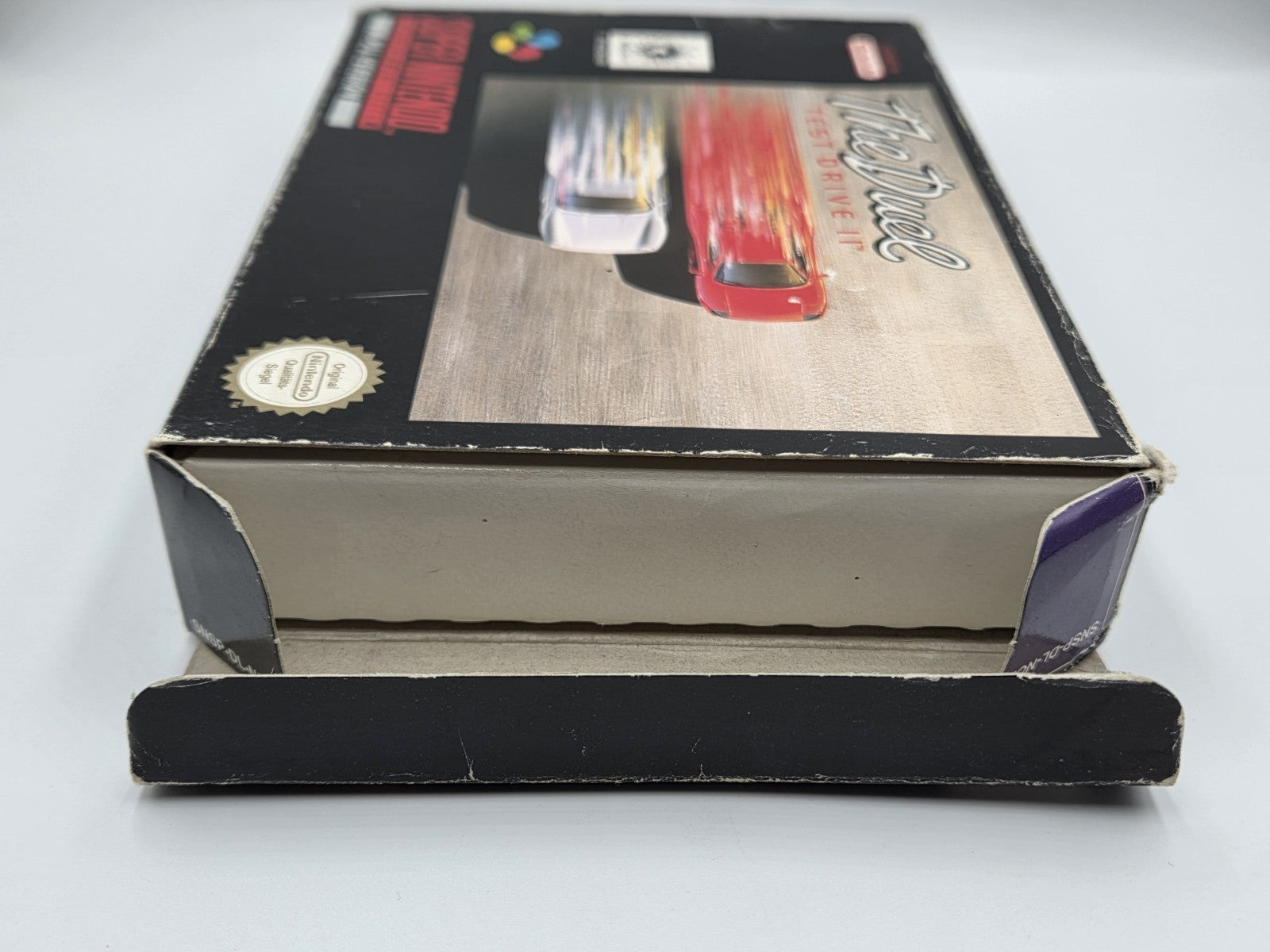 SNES Super Nintendo The Duel Test Drive II mit OVP und Anleitung NOE