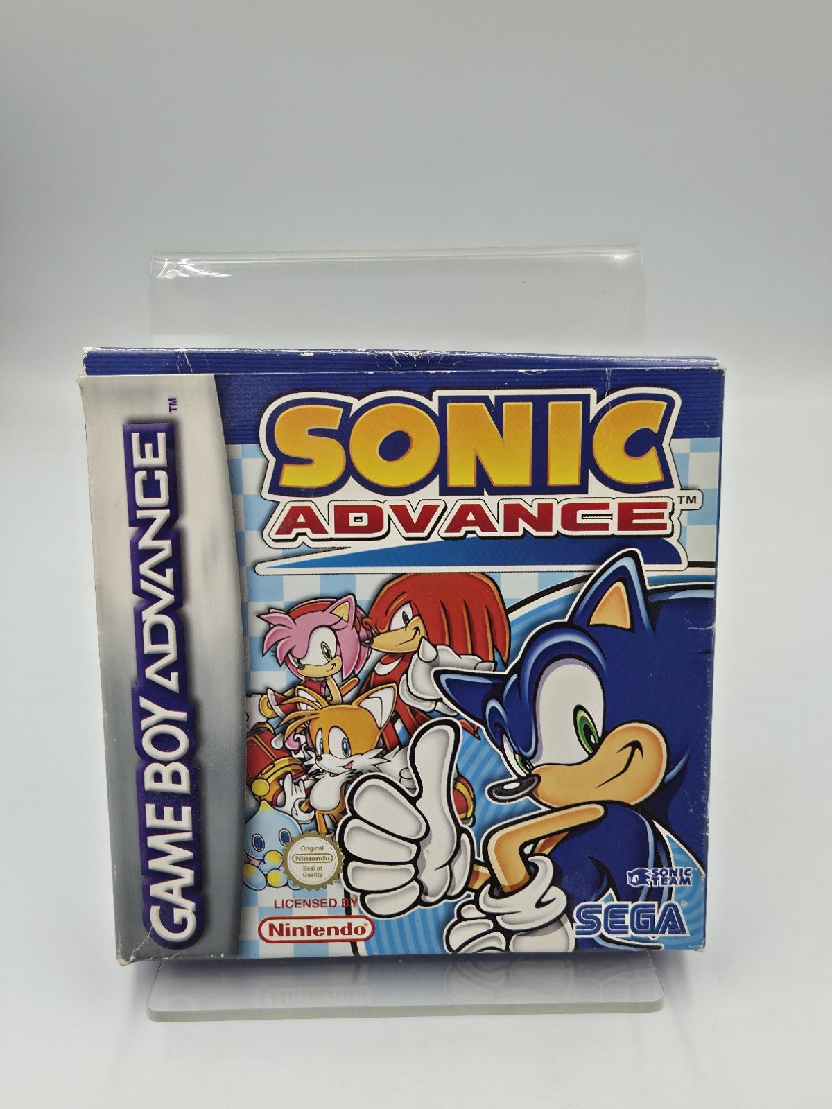 Nintendo Game Boy Advance Spiel Sonic Advance mit OVP und Anleitung HOL