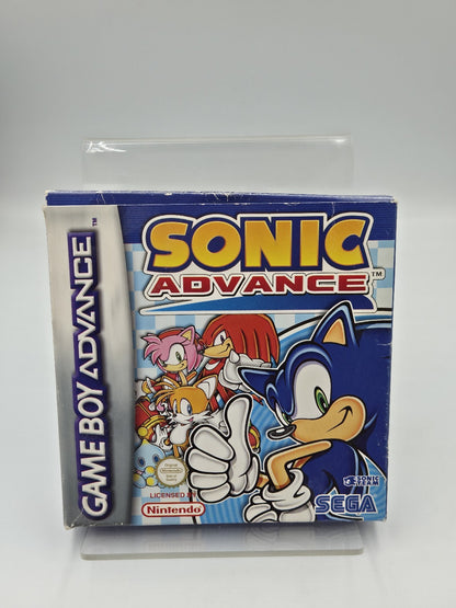 Nintendo Game Boy Advance Spiel Sonic Advance mit OVP und Anleitung HOL