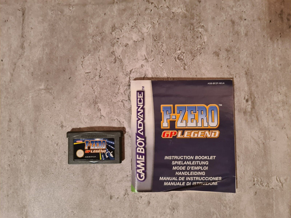 Nintendo Gameboy Advance F-Zero GP Legend mit OVP und Anleitung EUR - T-Retro-Games 