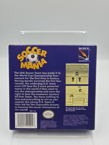 Nintendo Game Boy Classic Soccer Mania mit OVP und Anleitung USA