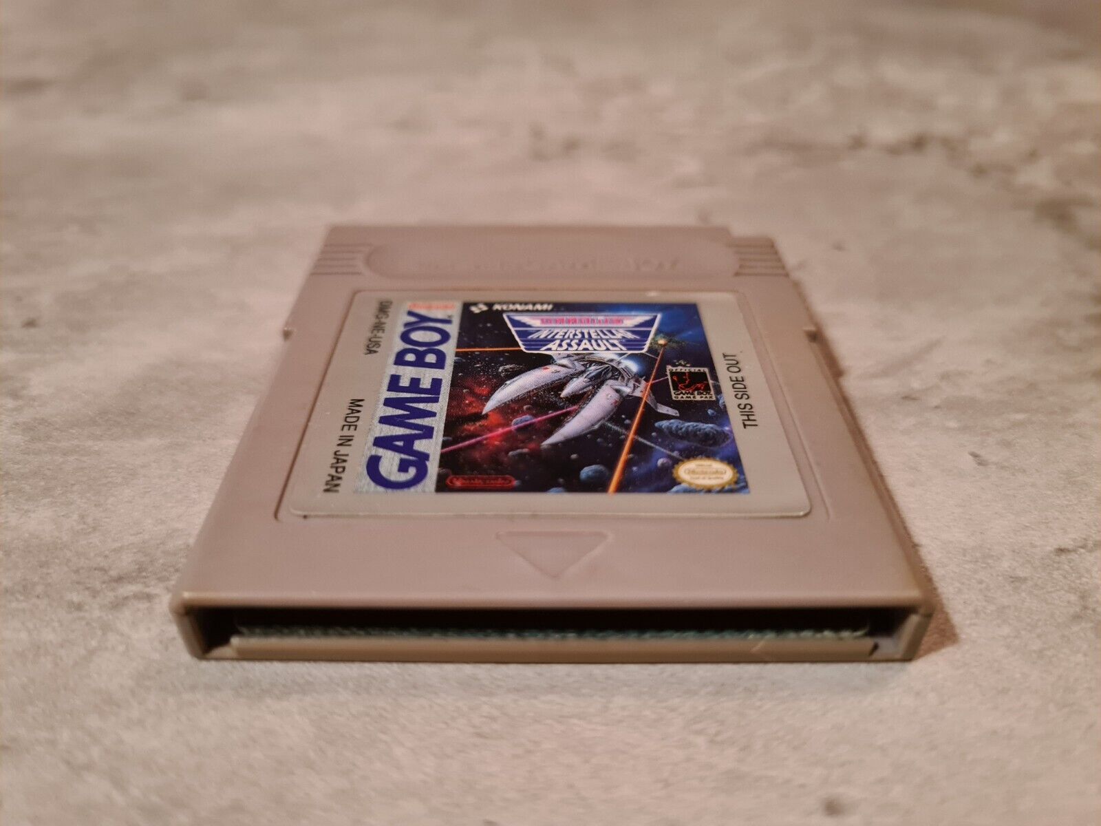 Nintendo Game Boy Classic Spiel Gradius Interstellar Assault Modul USA - T-Retro-Games 