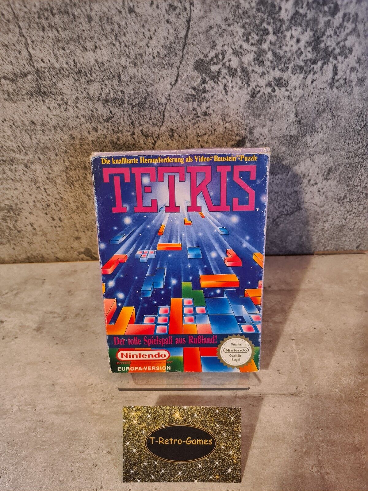 NES Tetris mit OVP und Anleitung NOE - T-Retro-Games 