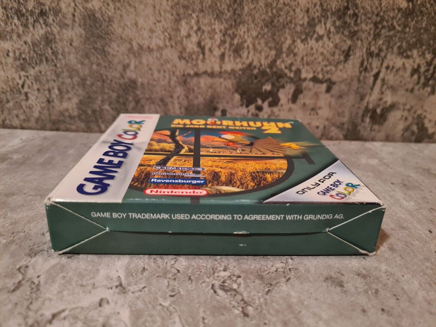 Nintendo Game Boy Color Moorhuhn 2 Die Jagd geht weiter + OVP und Anleitung NOE - T-Retro-Games 