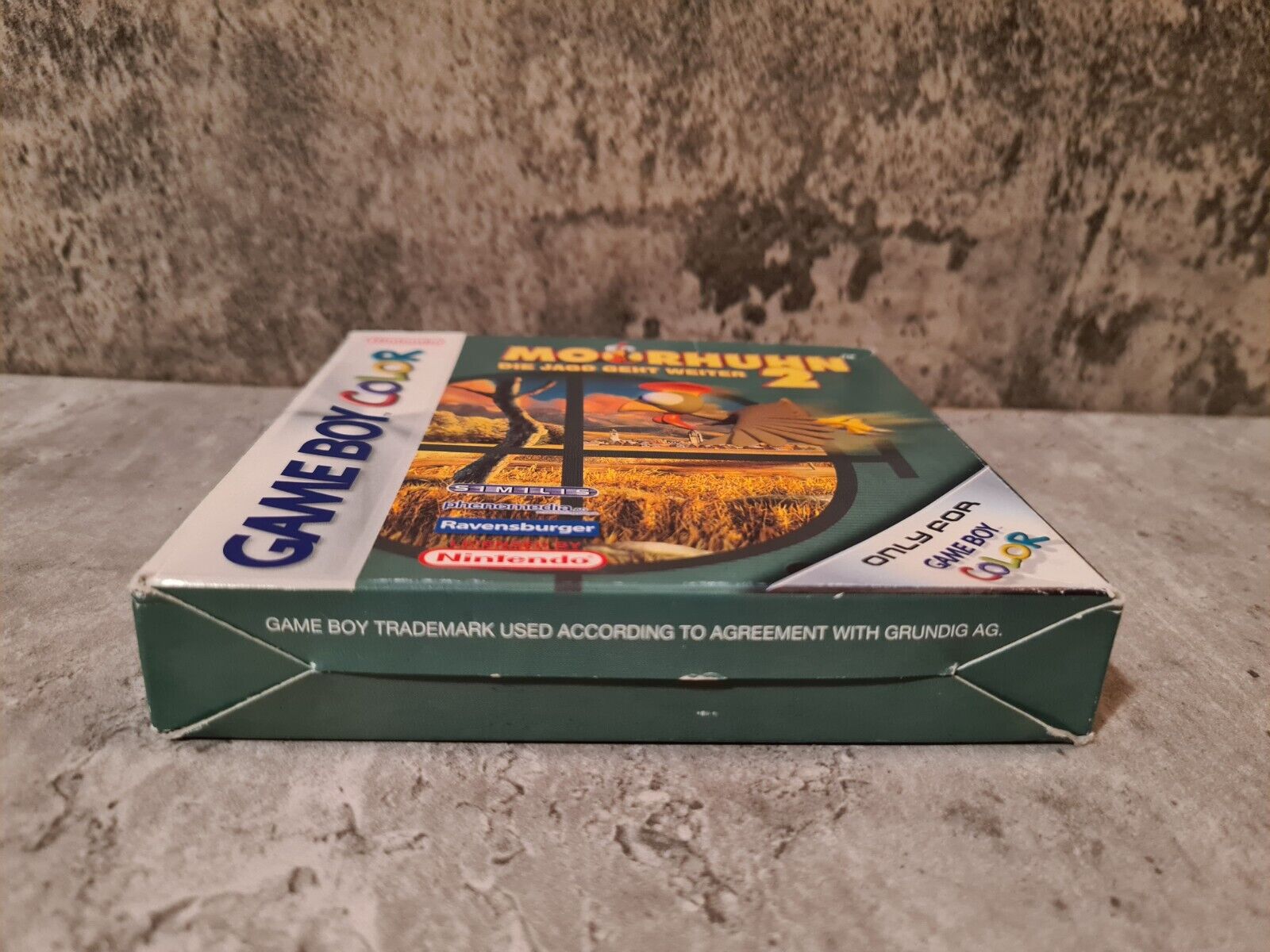 Nintendo Game Boy Color Moorhuhn 2 Die Jagd geht weiter + OVP und Anleitung NOE - T-Retro-Games 