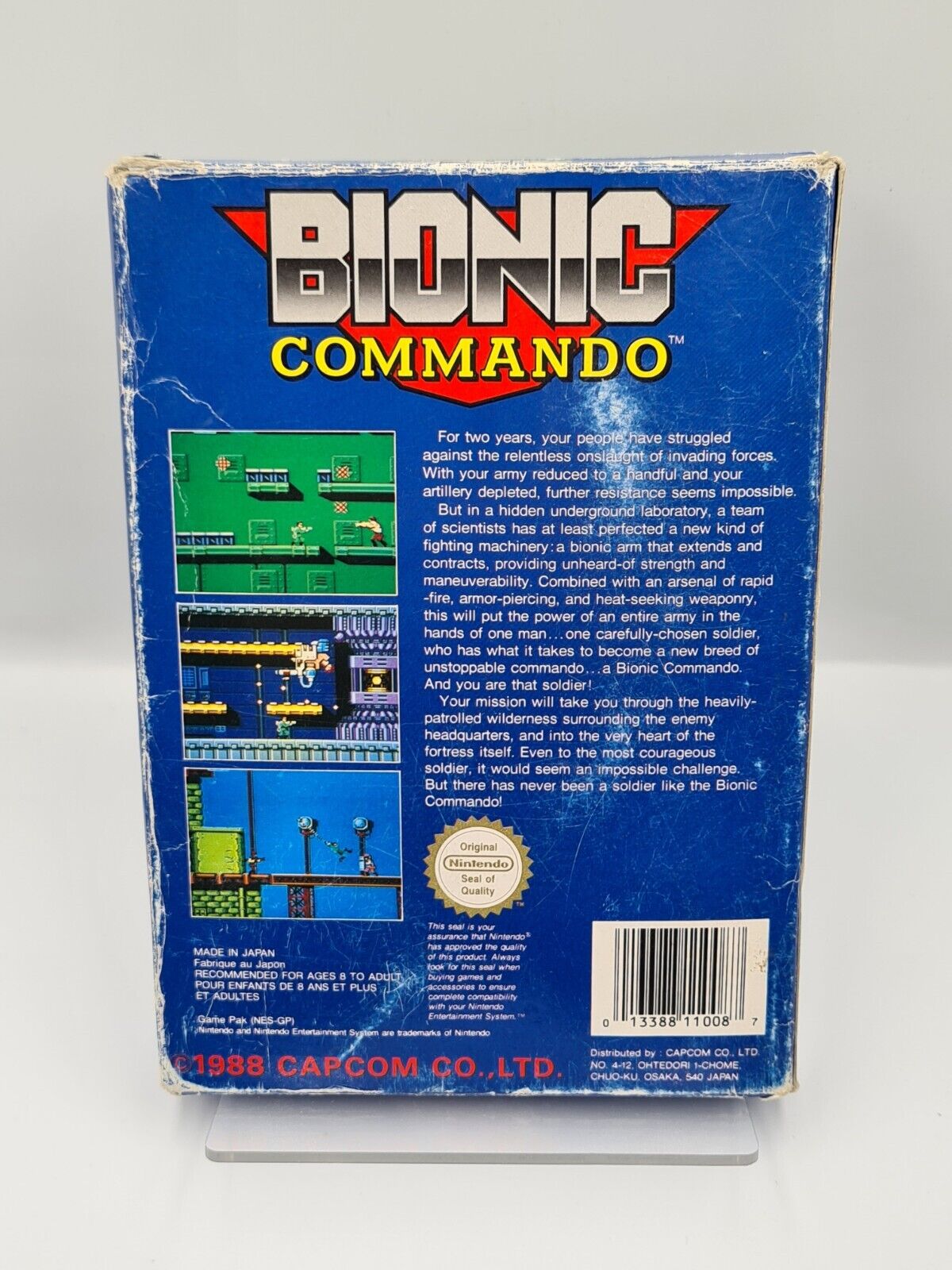 Nintendo NES Bionic Commando mit OVP und Anleitung EEC - T-Retro-Games 