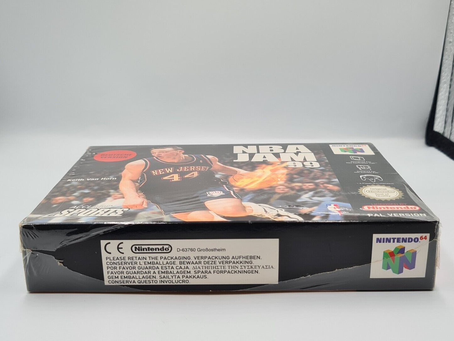 N64 Nintendo 64 NBA Jam 99 Sealed NEW NEU EUR - T-Retro-Games 