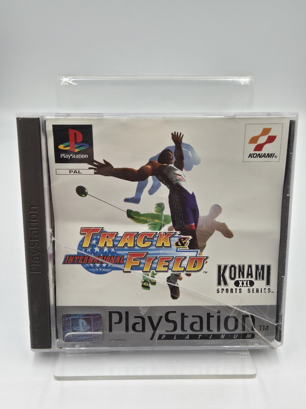 PS1 Playstation 1 Spiel International Track & Field mit OVP Multilingual
