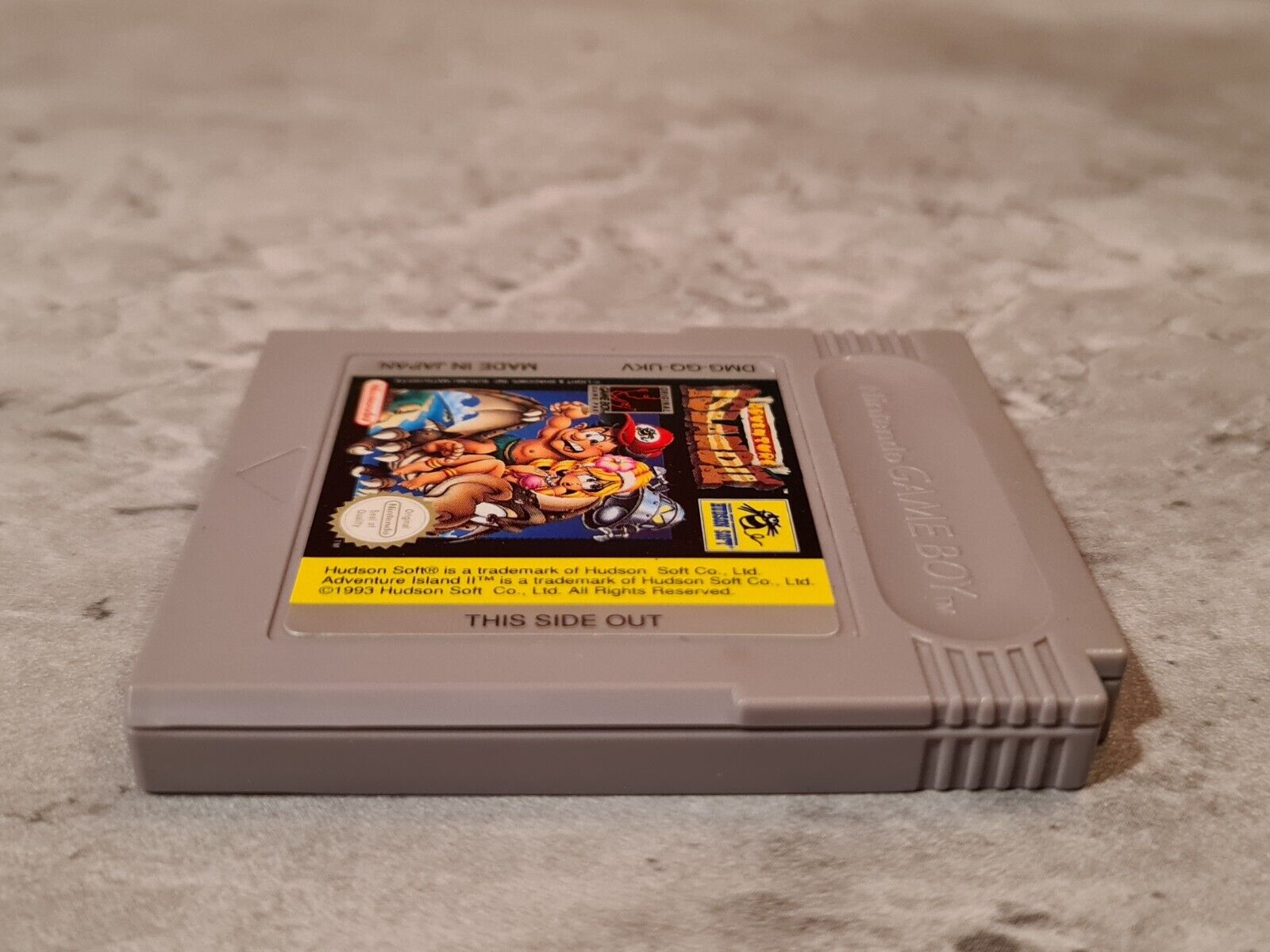 Nintendo Game Boy Classic Spiel Adventure Island II Modul UKV - T-Retro-Games 