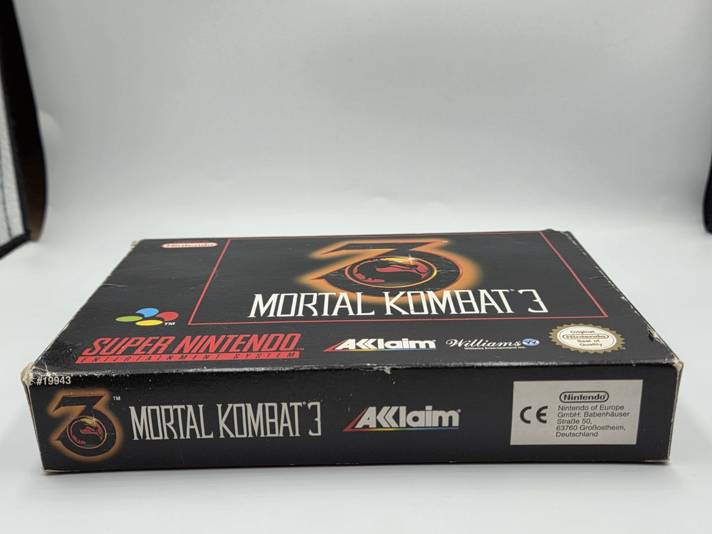 SNES Super Nintendo Mortal Kombat III 3 mit OVP und Anleitung EUR