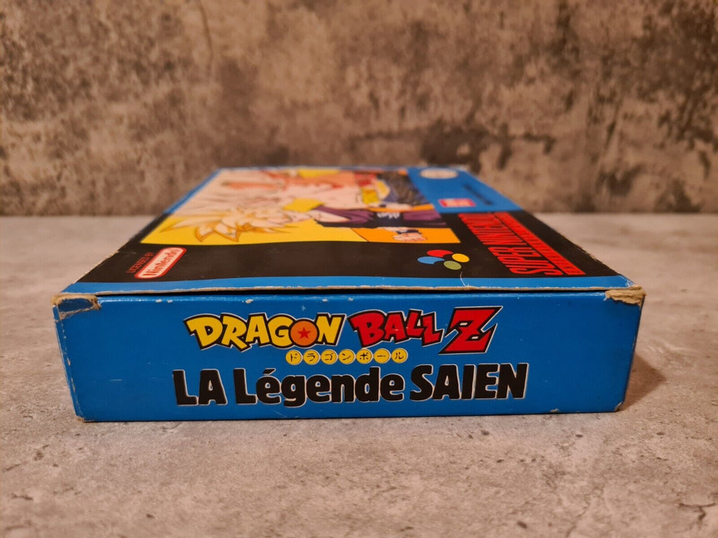 SNES Super Nintendo Dragon Ball Z La Legende Saien mit OVP und Anleitung FRA - T-Retro-Games 