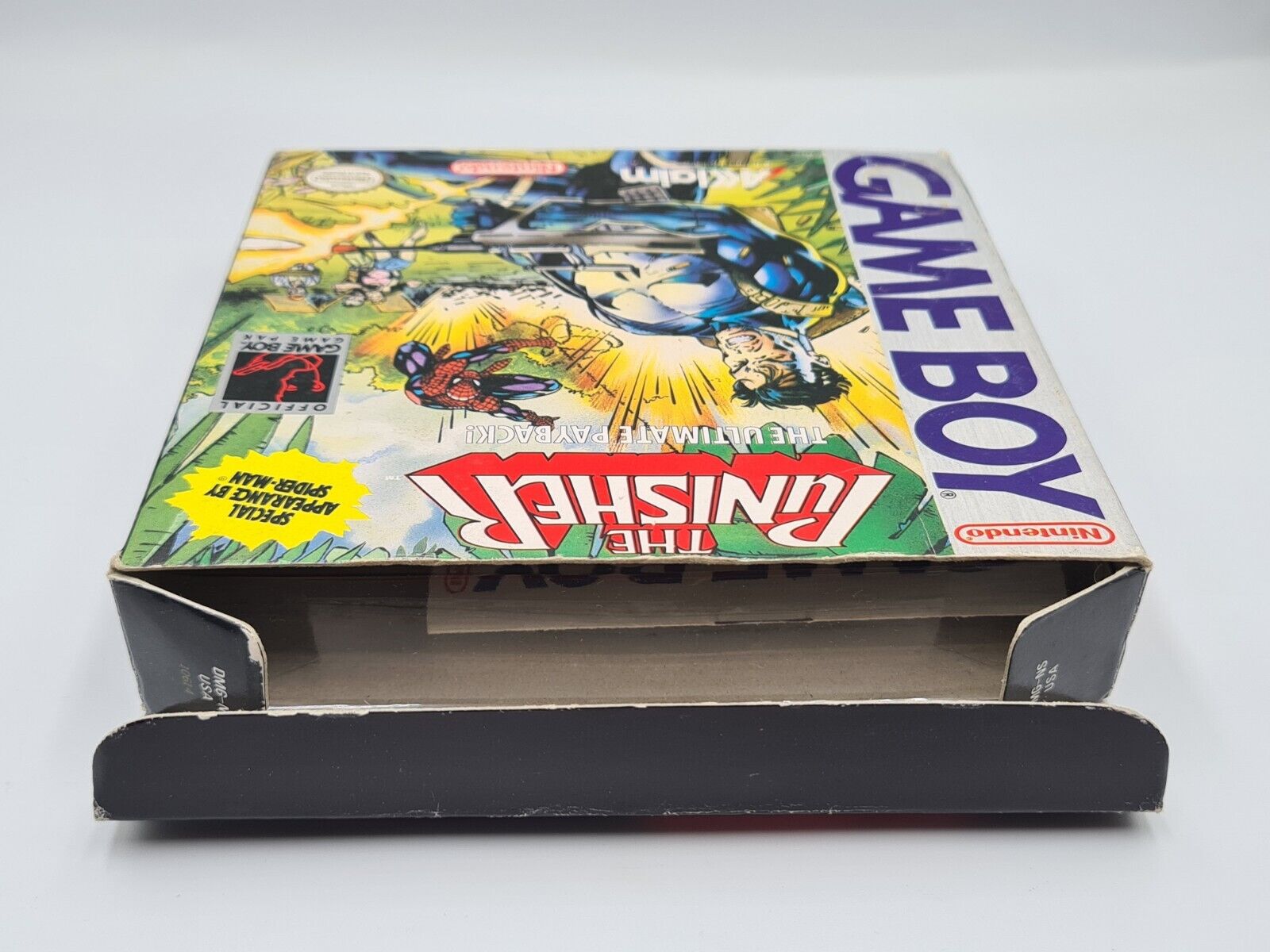 Nintendo Game Boy Classic The Punisher mit OVP und Anleitung USA - T-Retro-Games 