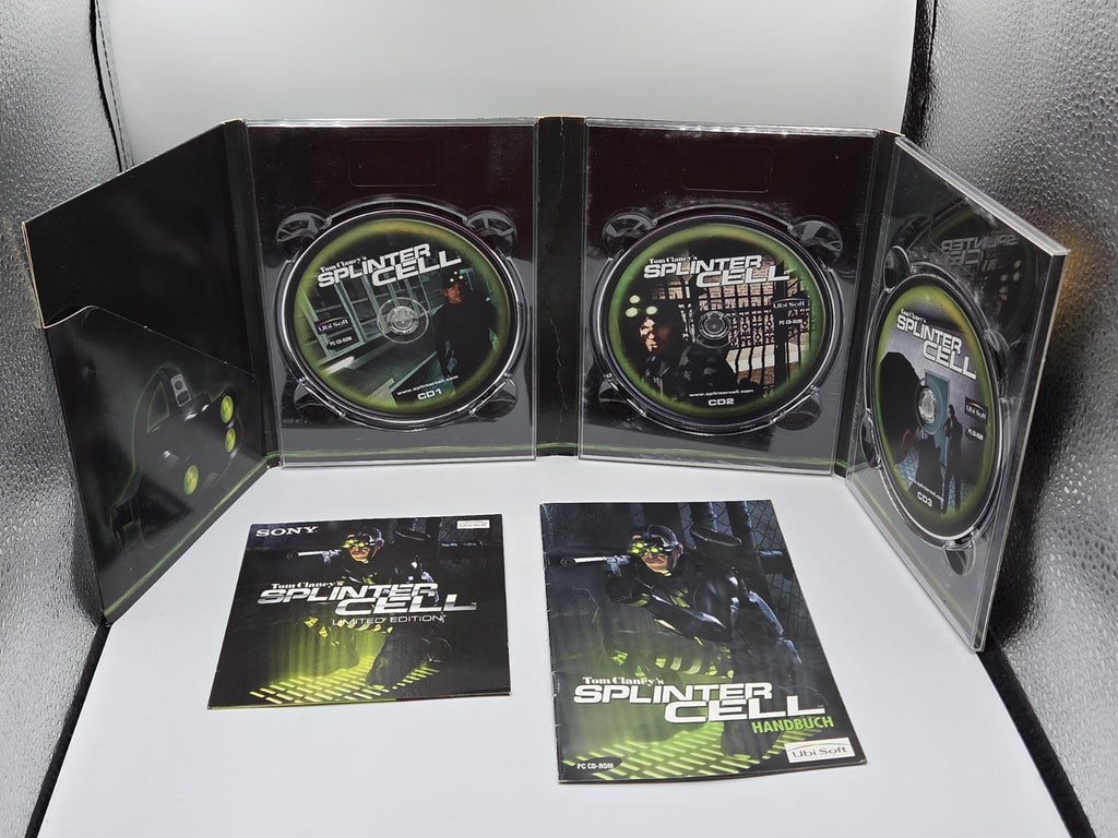 PC-CD Rom Tom Clancy's Splinter Cell 3 CDS Pappschuber  Deutsch + Jewel Case