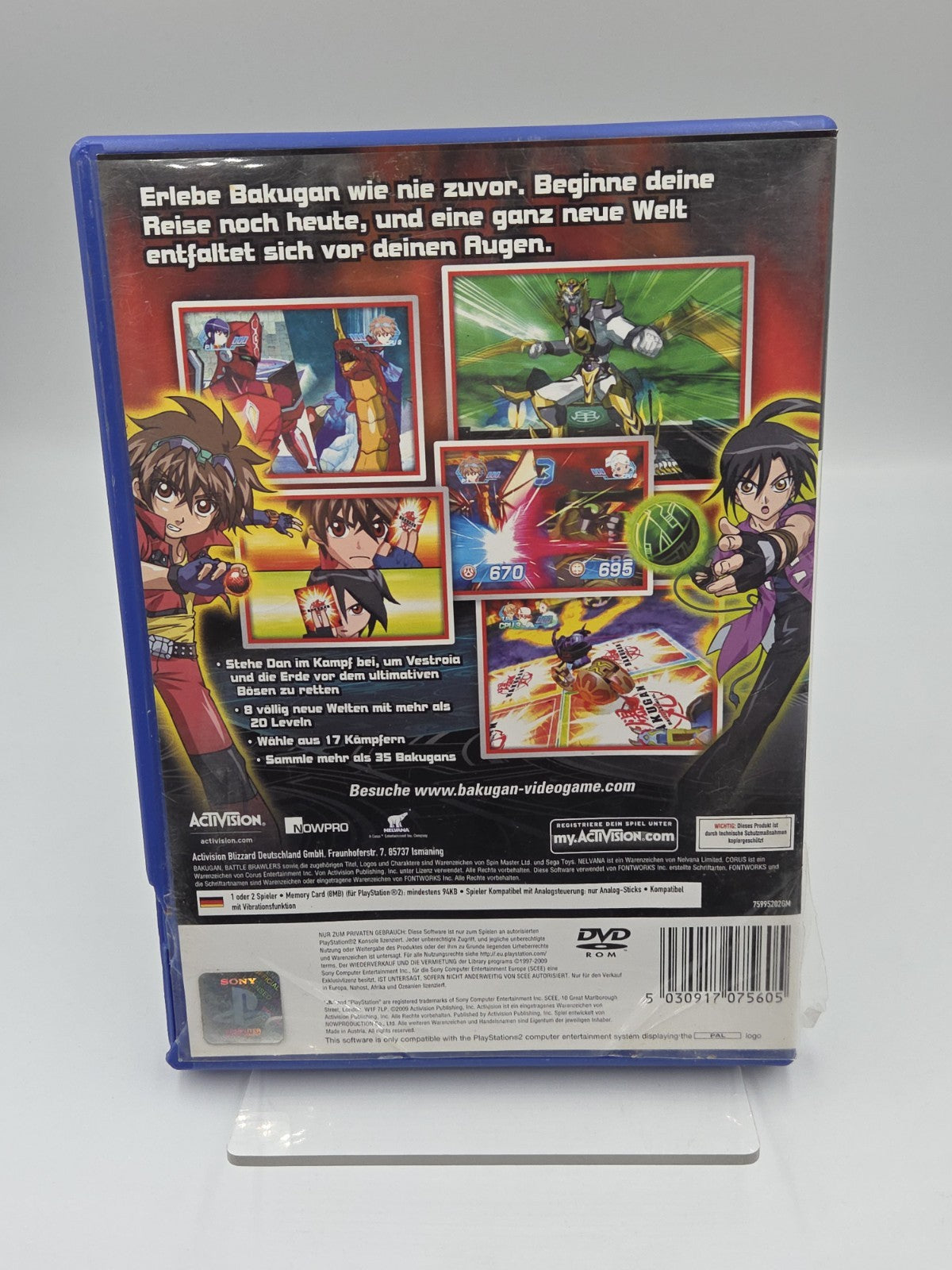 PS2 Playstation 2 Bakugan Battle Brawlers mit OVP Deutsch