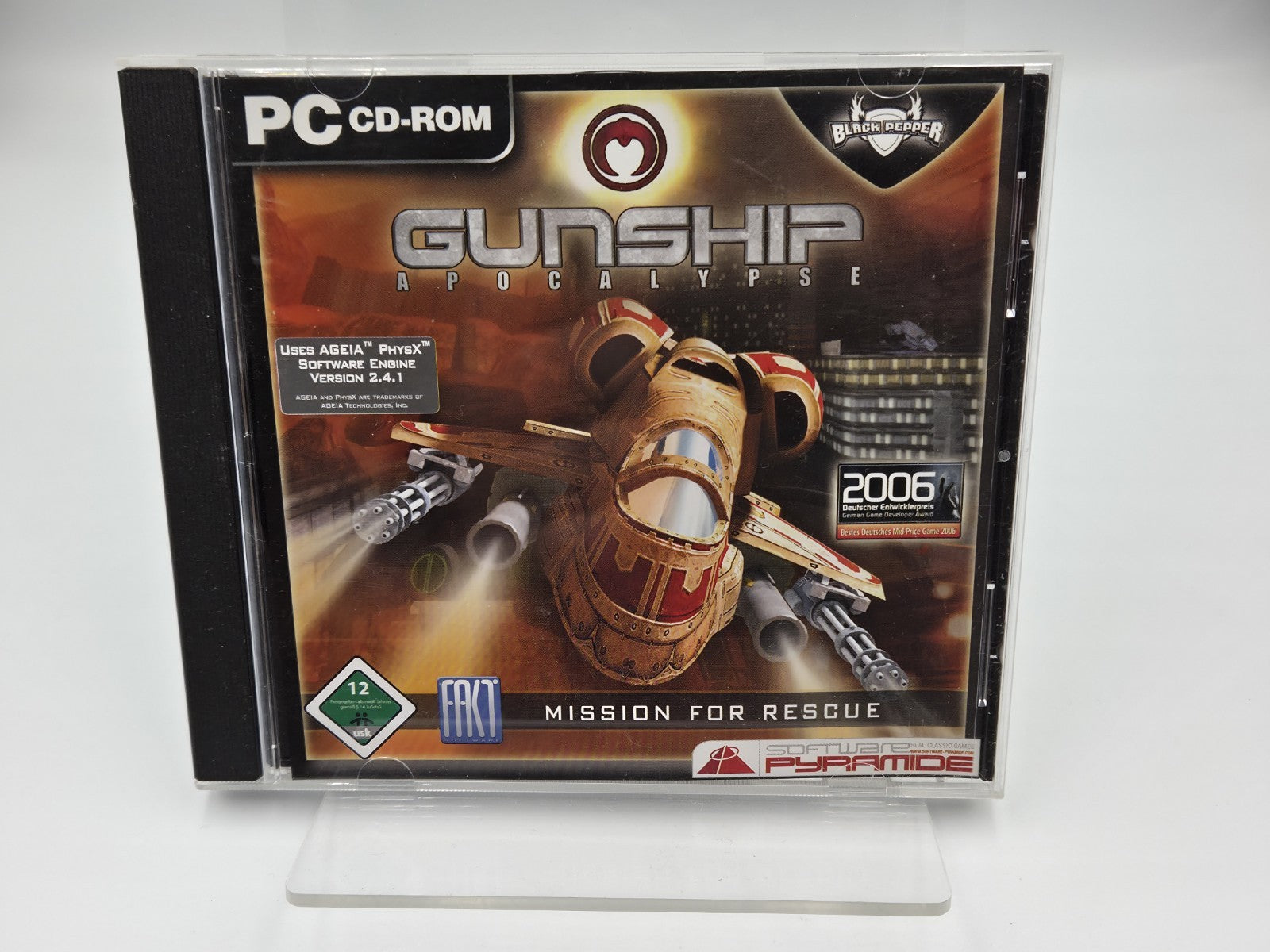 PC-DVD Rom Spiel Gunship Apocalypse