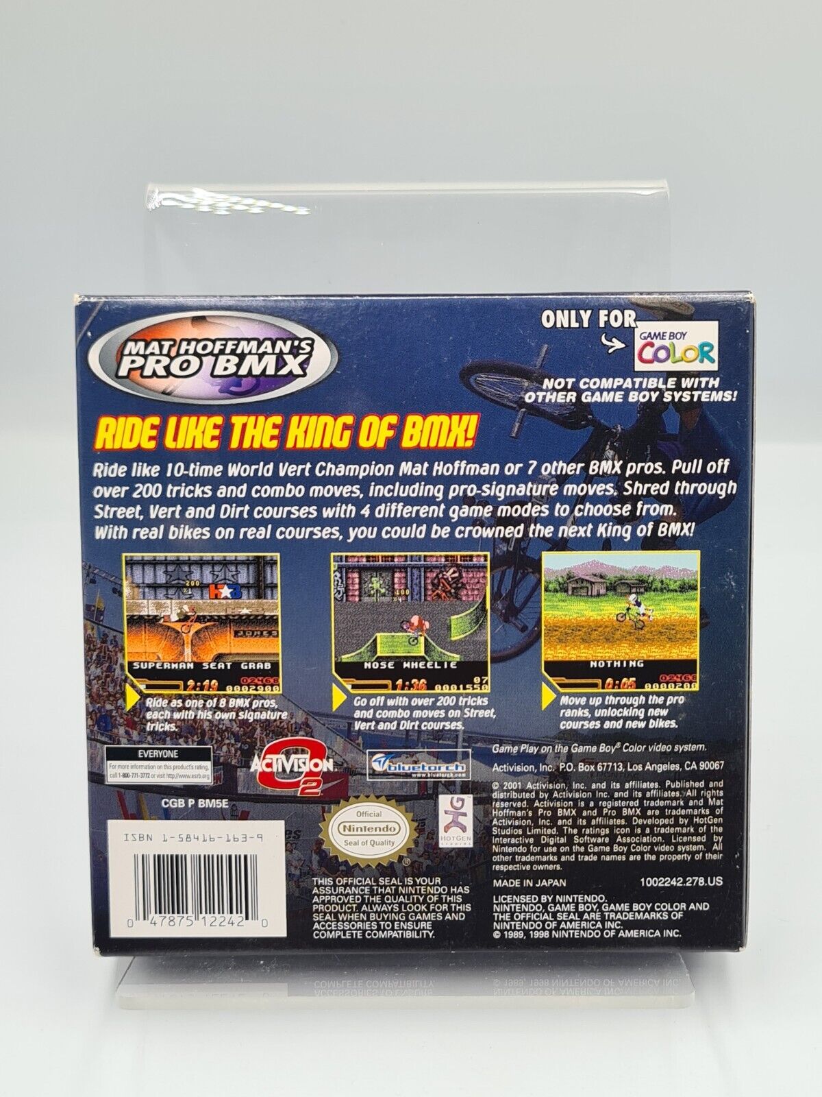 Nintendo Game Boy Color Mat Hoffman's Pro BMX mit OVP und Anleitung USA - T-Retro-Games 