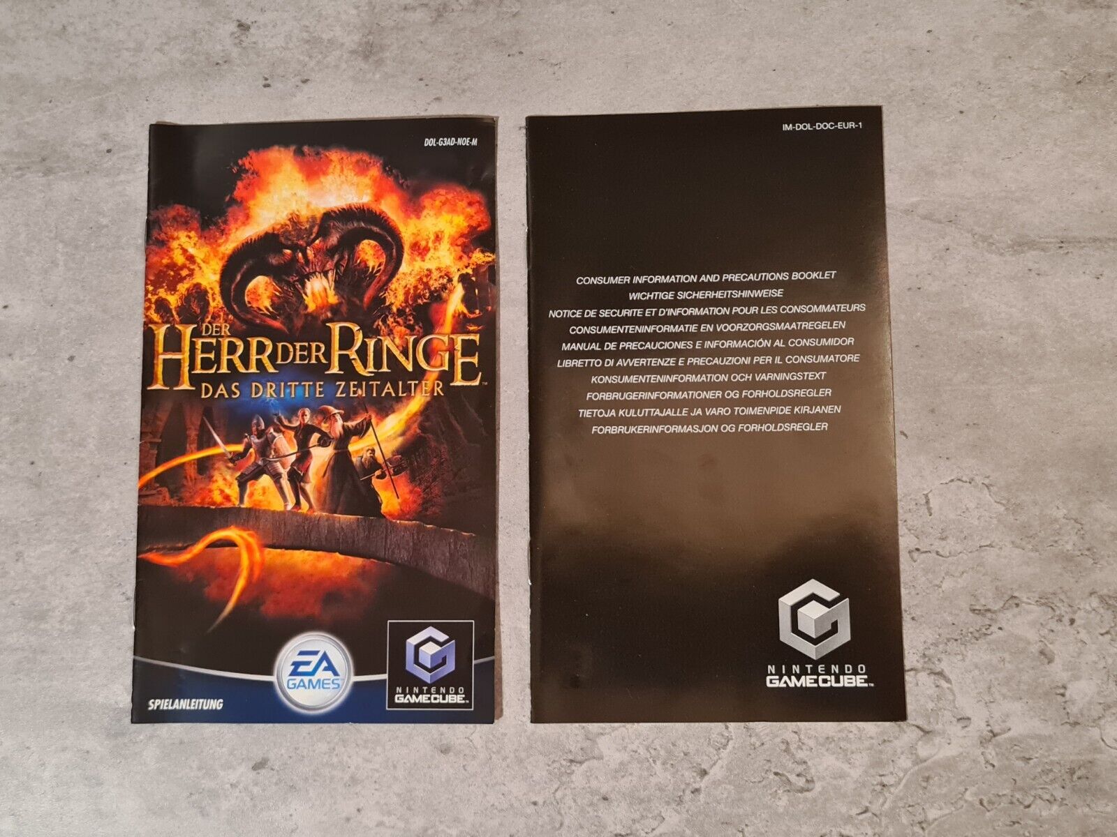 GameCube Der Herr Der Ringe Das Dritte Zeitalter mit OVP und Anleitung NOE - T-Retro-Games 