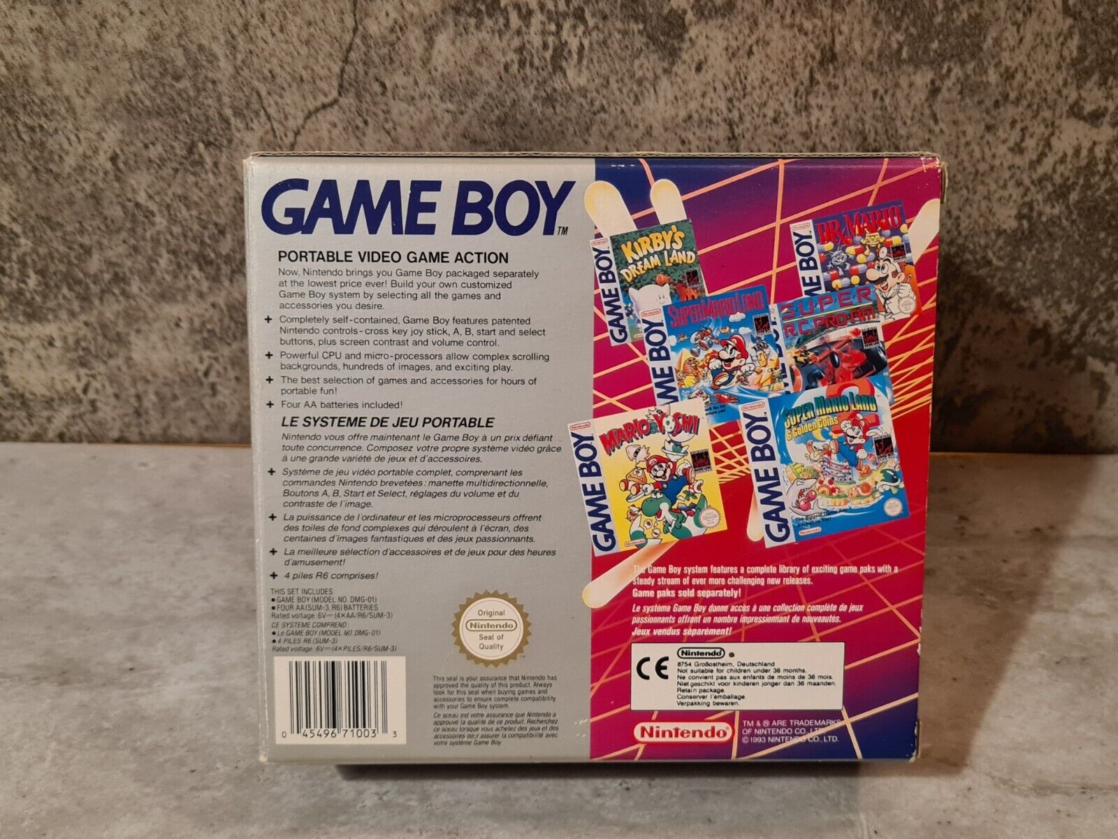Nintendo Game Boy Classic Konsole Console OVP FAH - T-Retro-Games 