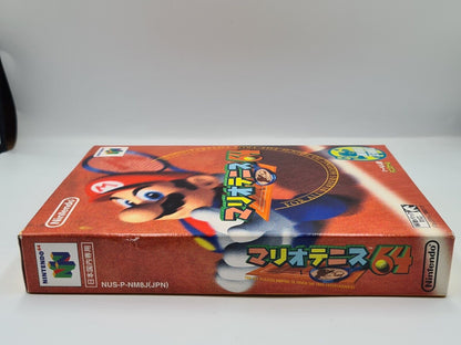 N64 Nintendo 64 NTSC-J Mario Tennis mit OVP und Anleitung Japan - T-Retro-Games 