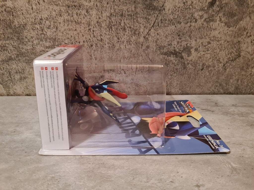 Amiibo Sammlerfigur Super Smash Bros. Collection Greninja NO. 36 Neu New Sealed - T-Retro-Games 
