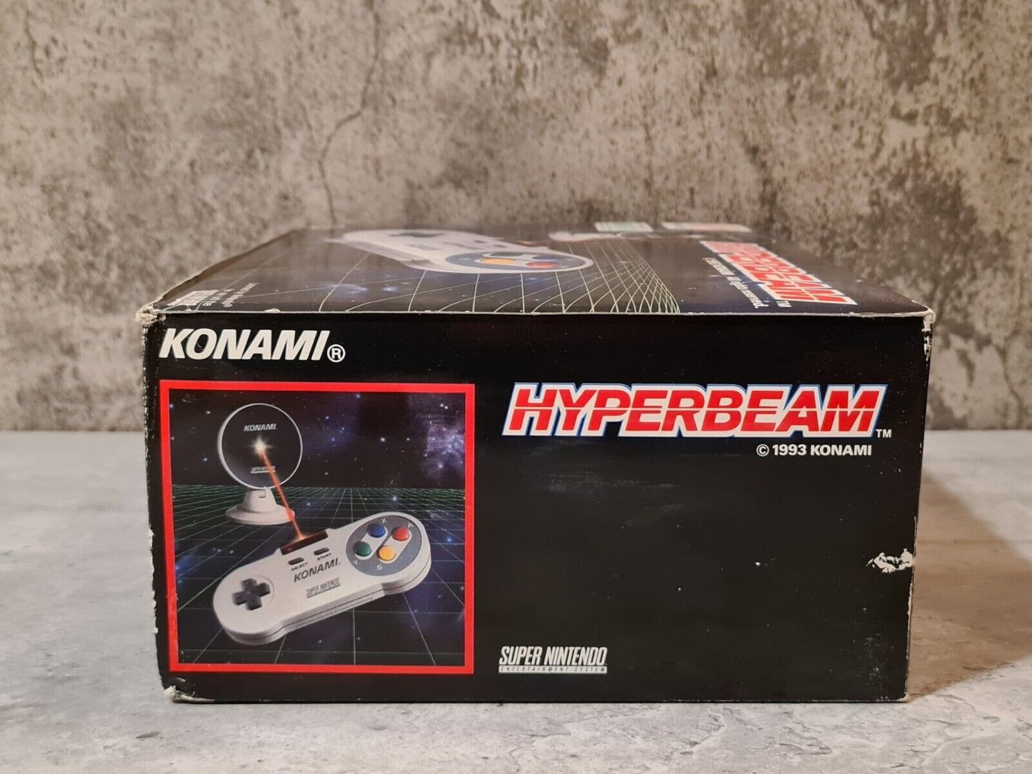 SNES Super Nintendo Konami Hyperbeam Controller Joystick New Old Stock Neu NEW - T-Retro-Games 