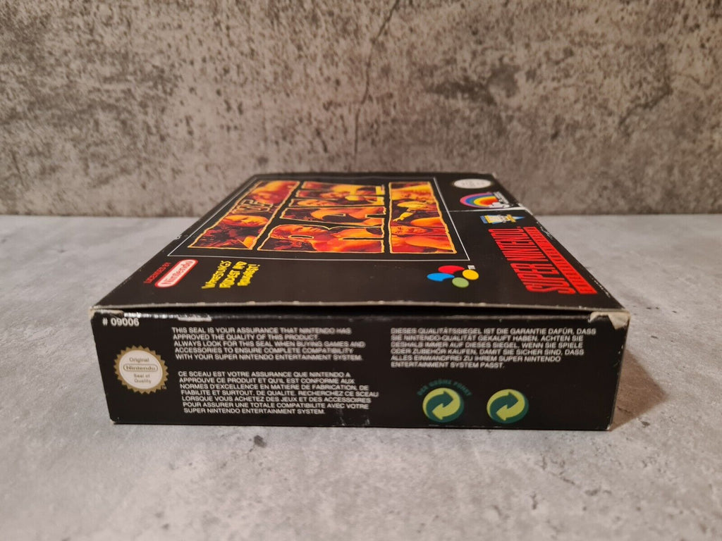 SNES Super Nintendo WWF Raw mit OVP und Anleitung EUR - T-Retro-Games 