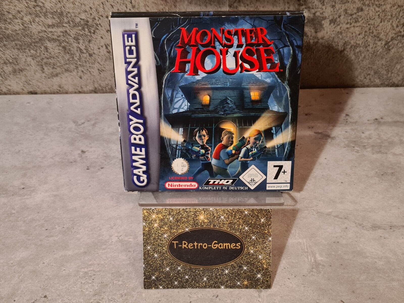 Nintendo Game Boy Advance Monster House mit OVP und Anleitung NOE - T-Retro-Games 