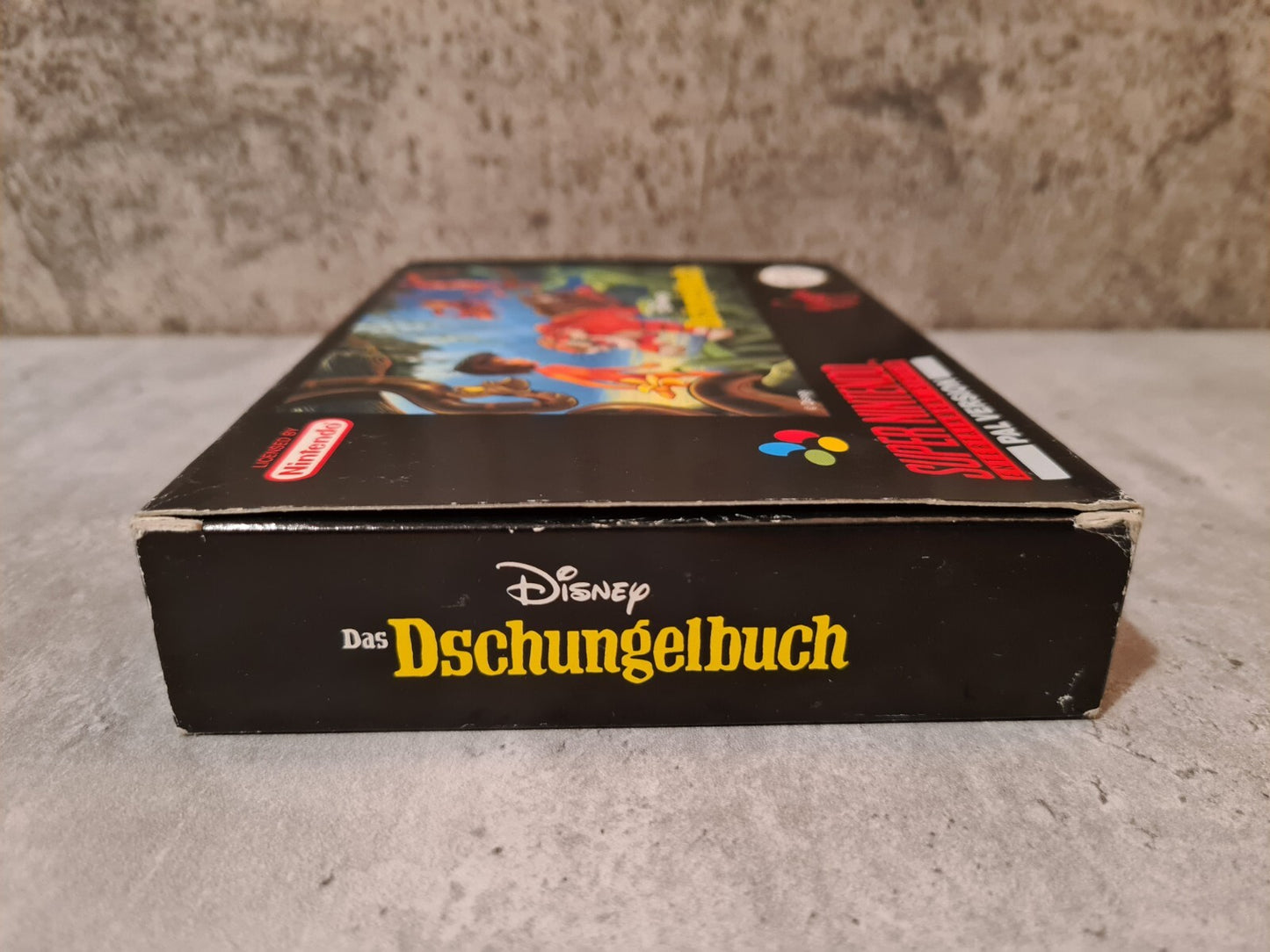 SNES Super Nintendo Disney Das Dschungelbuch mit OVP und Anleitung NOE