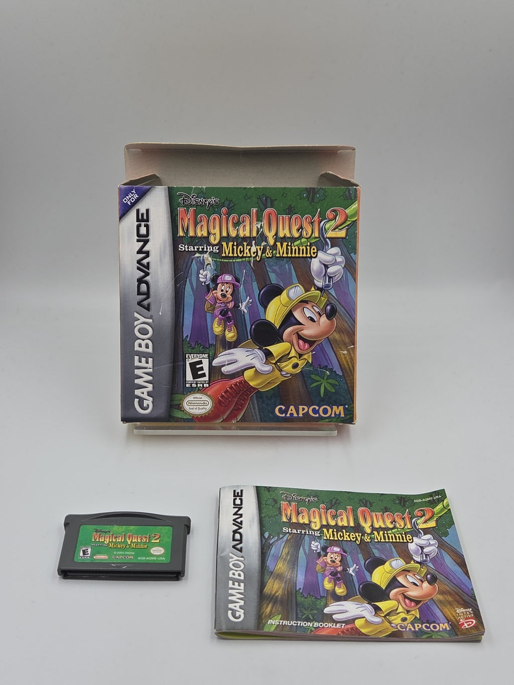 Game Boy Advance Spiel Disney's Magical Quest 2  mit OVP und Anleitung USA