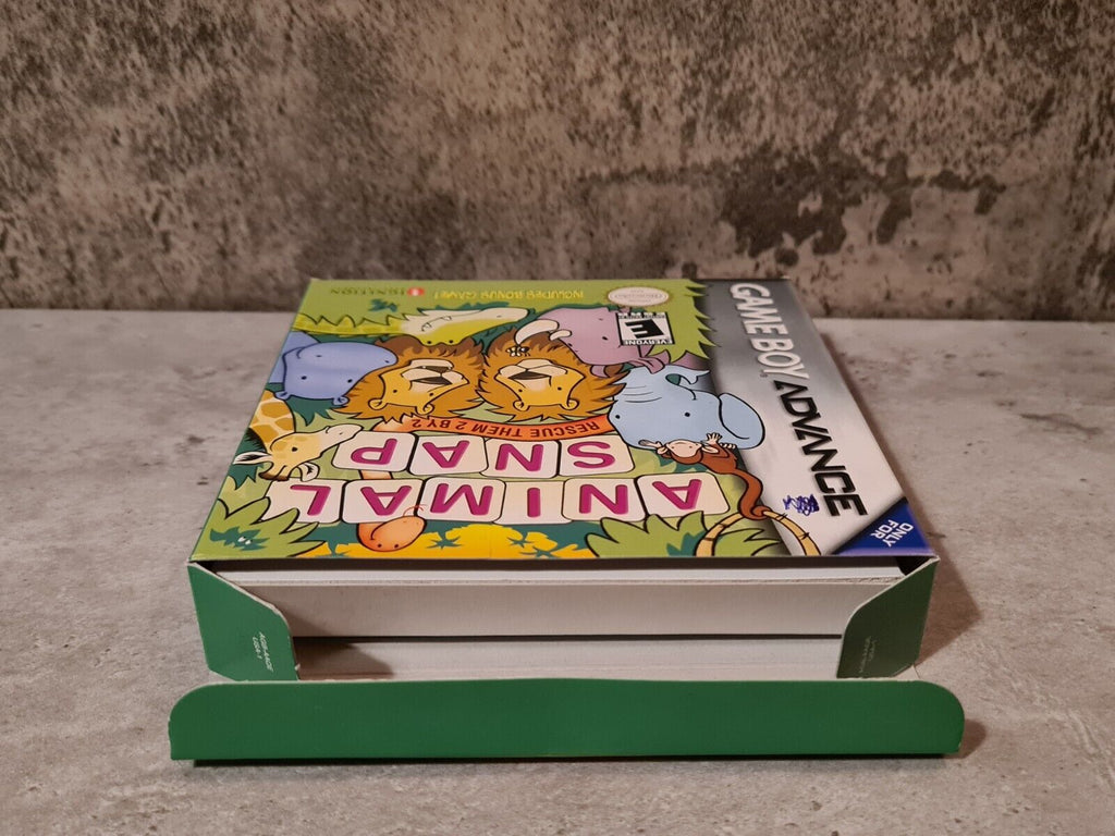 Nintendo Game Boy Advance Animal Snap mit OVP und Anleitung USA - T-Retro-Games 