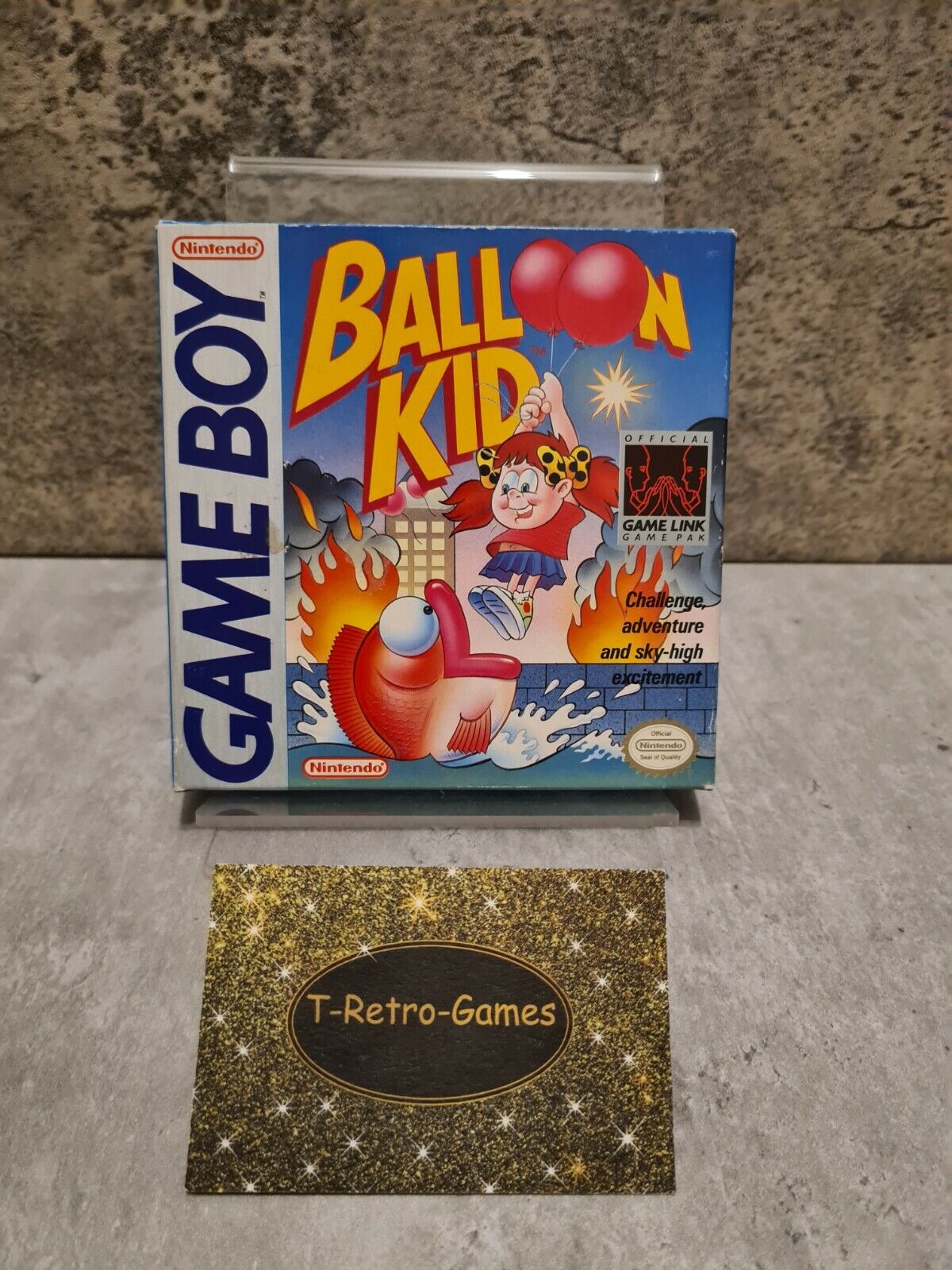 Nintendo Game Boy Classic Balloon Kid mit OVP und Anleitung USA - T-Retro-Games 