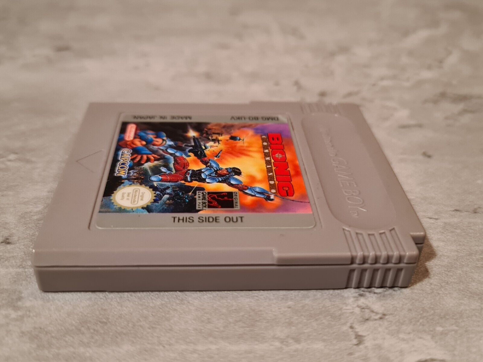 Nintendo Game Boy Classic Spiel Bionic Commando Modul UKV - T-Retro-Games 