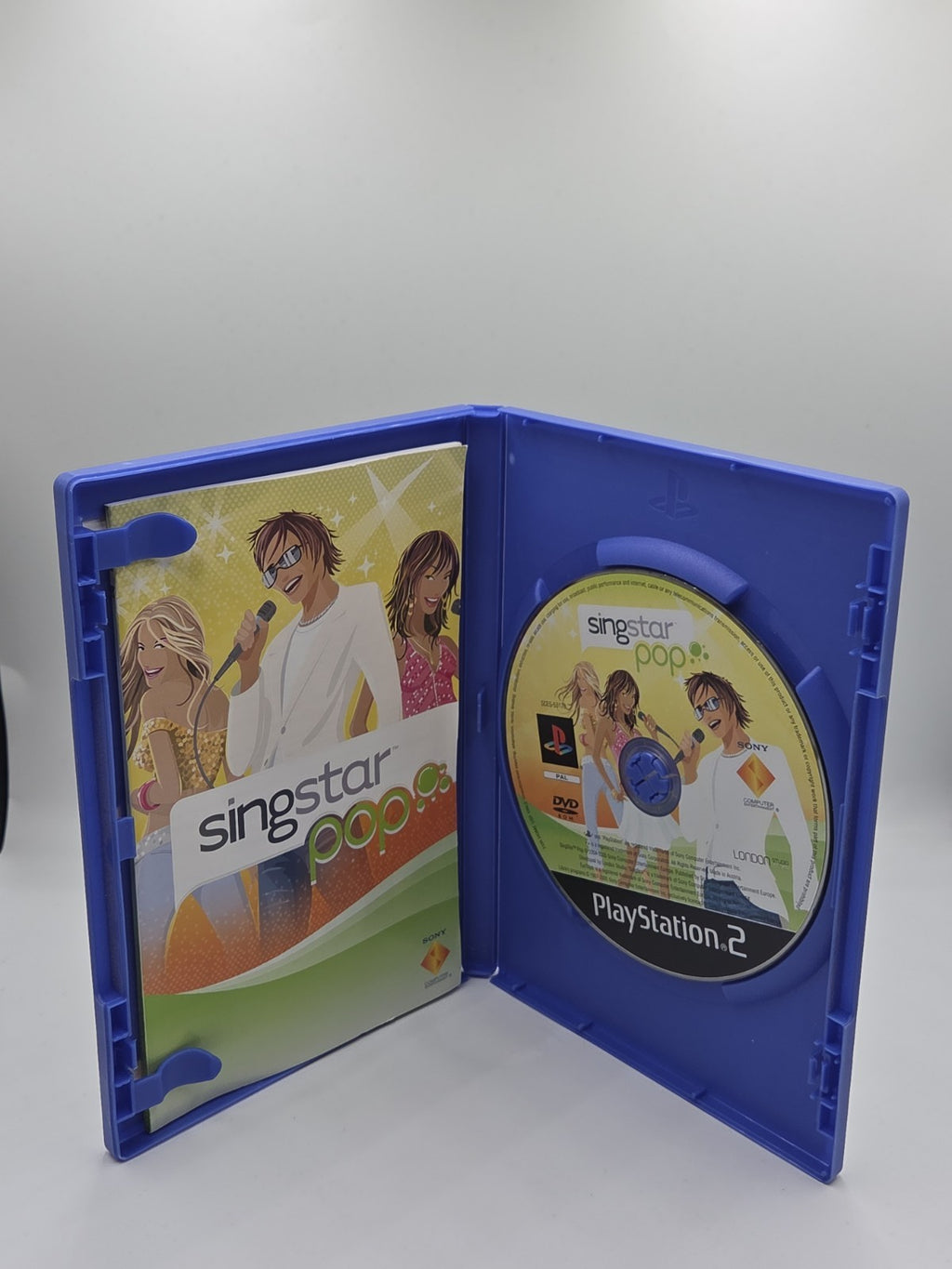 PS2 Playstation 2 Spiel Singstar Pop mit OVP und Anleitung Multilingual