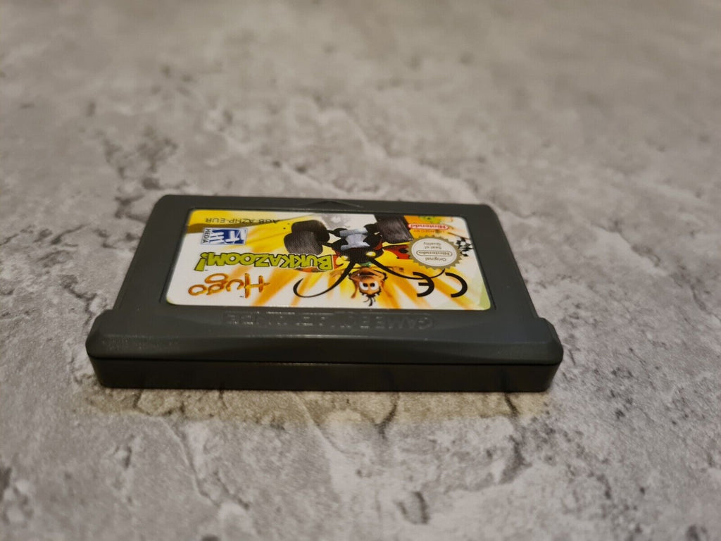 Nintendo Gameboy Advance Hugo Bukkazoom! Modul EUR - T-Retro-Games 