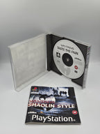 PS1 Playstation 1 Spiel Wu-Tang Shaolin Style mit OVP und Anleitung ESP