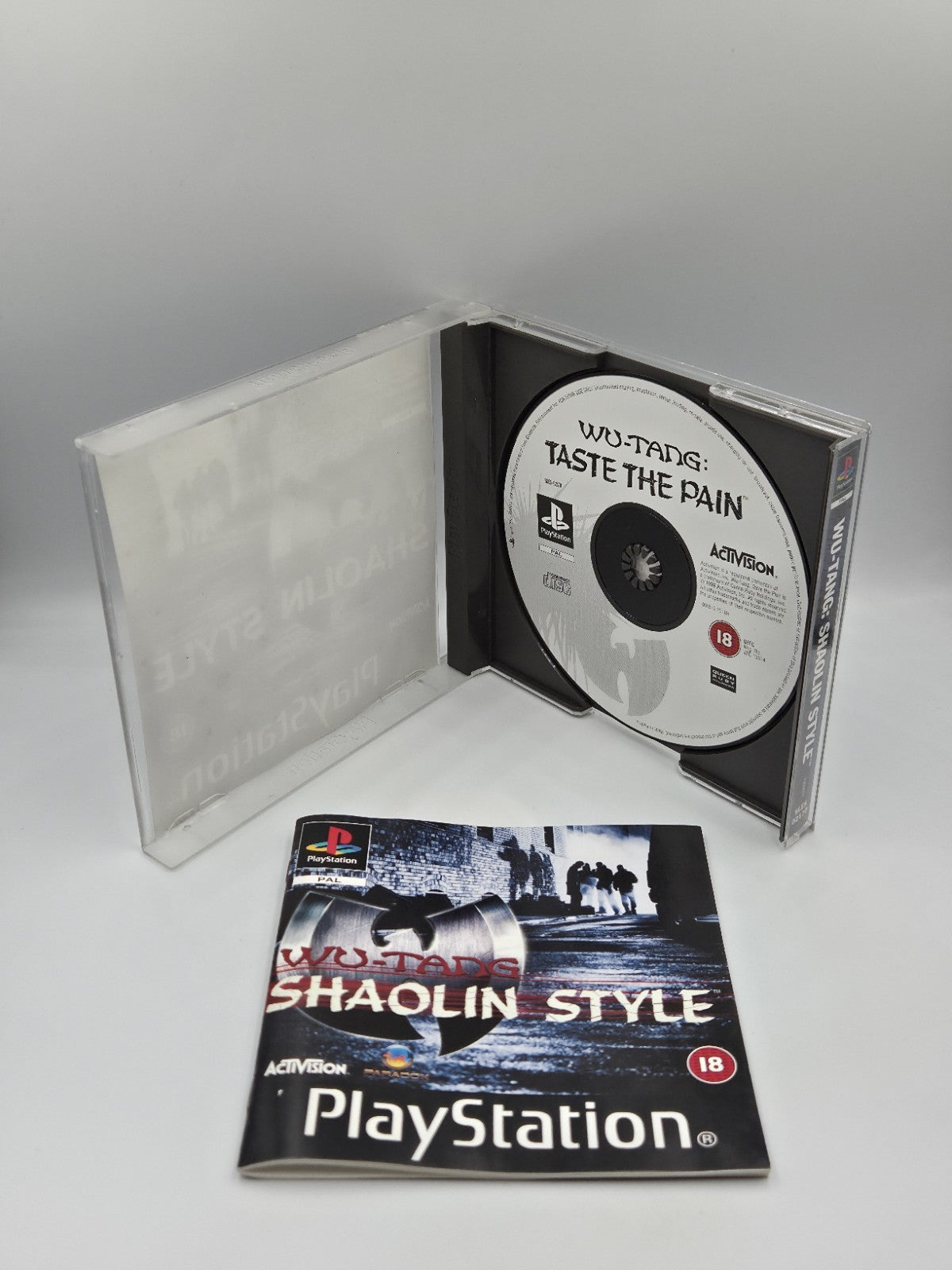 PS1 Playstation 1 Spiel Wu-Tang Shaolin Style mit OVP und Anleitung ESP