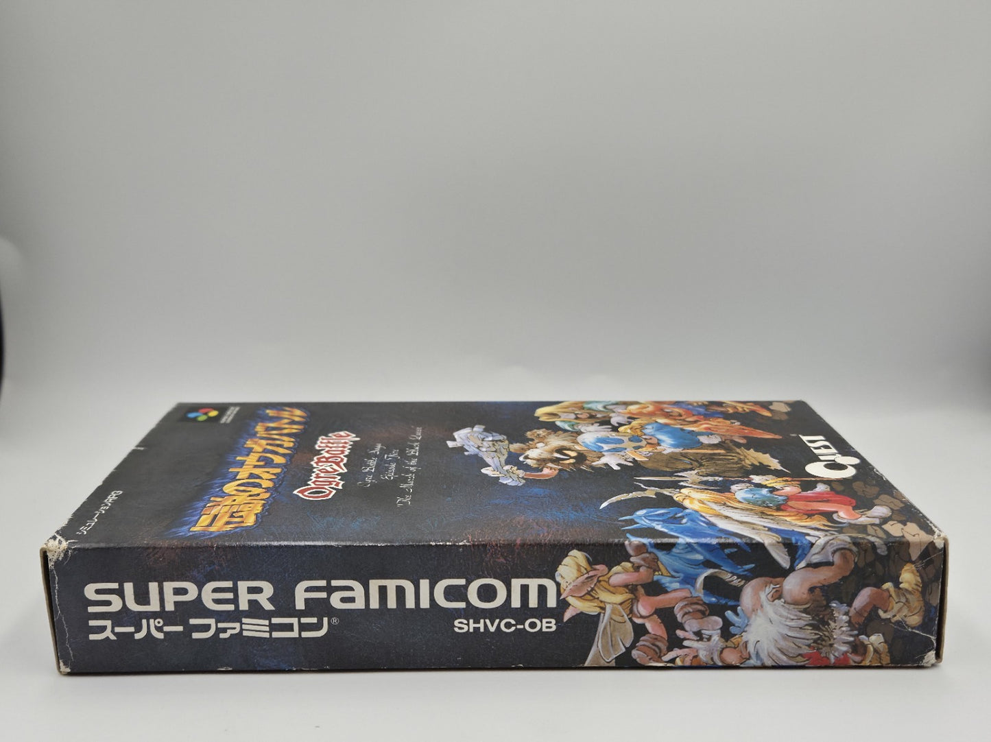 SFC Super Famicom Ogre Battle mit OVP und Anleitung Japan