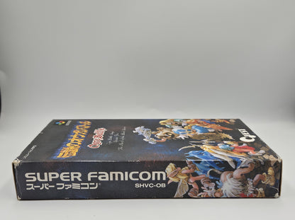 SFC Super Famicom Ogre Battle mit OVP und Anleitung Japan