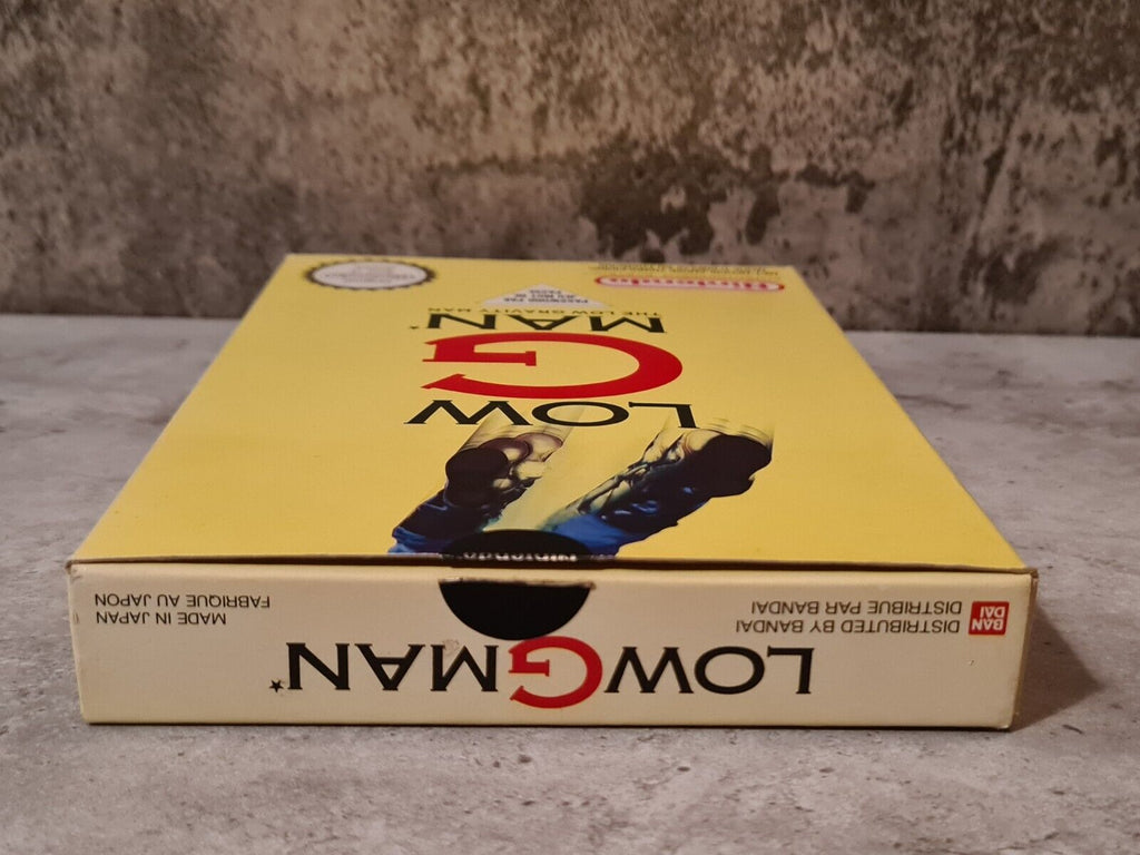 Nintendo NES Low G Man mit OVP und Anleitung FAH - T-Retro-Games 