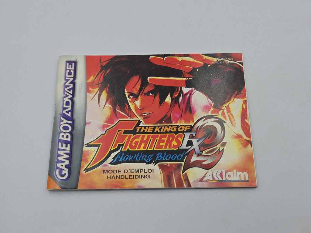 Game Boy Advance The King of Fighters Ex 2 Howling Blood + OVP und Anleitung EUR